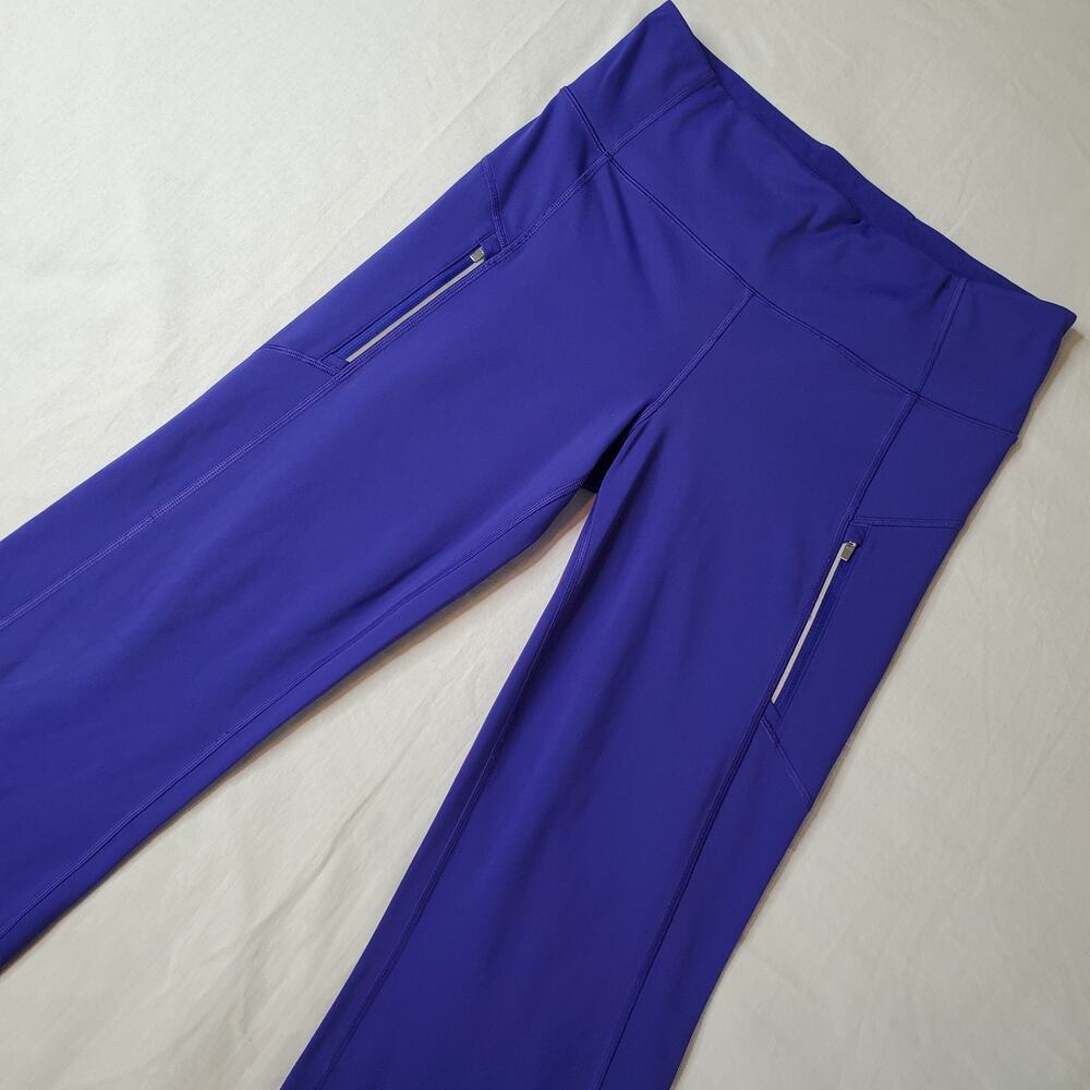 Athleta Women's Size L Rainier Bootcut Pant Purple 467899